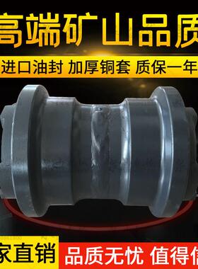 小松PC40-5怪手支重轮PC45/50/55/56承重轮支撑轮压带底地轮配件