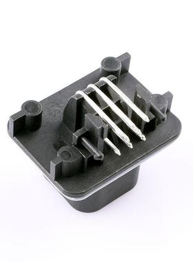 厂家供应 8孔 国产汽车线束接插件 护套 连接器 镀锌弯针776280-1