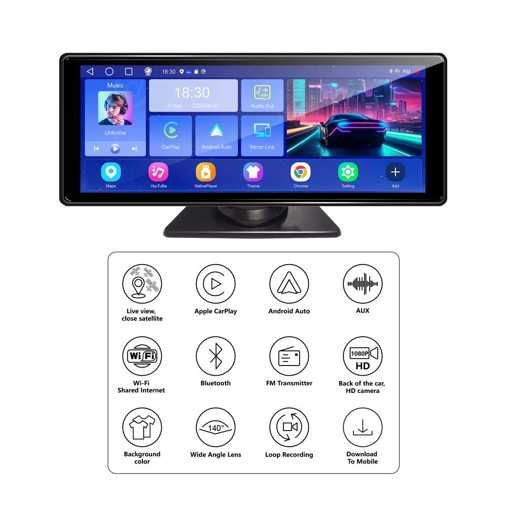 新款2+32G Android 1310.26寸中控台式carpaly/AndroidAuto