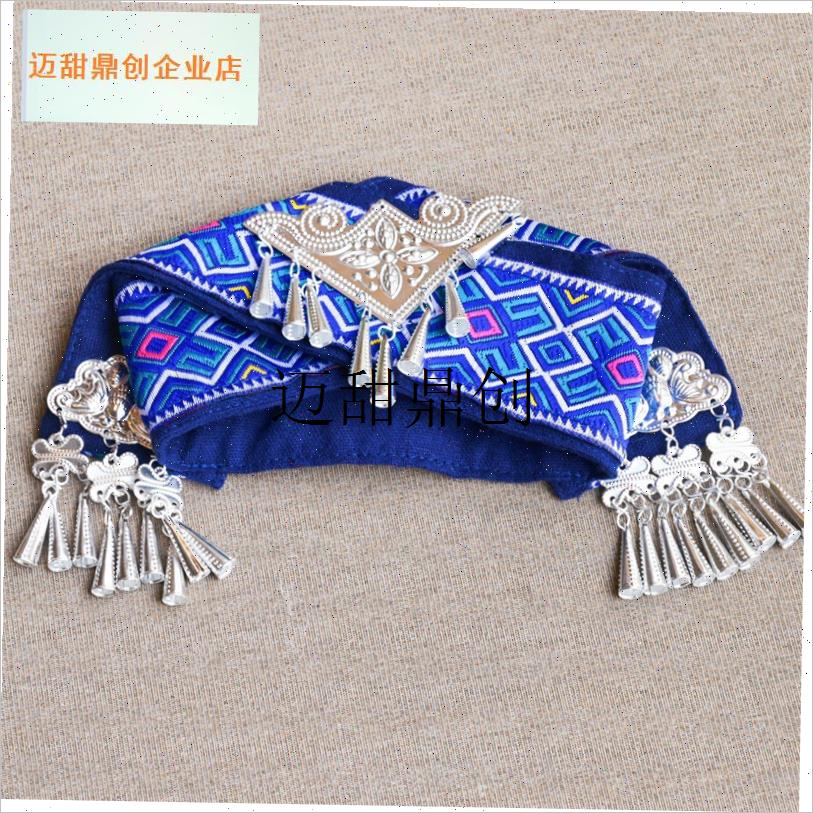 宠物猫咪狗狗壮族套装民族u风服装少数民族头饰苗族金渐层小型犬,