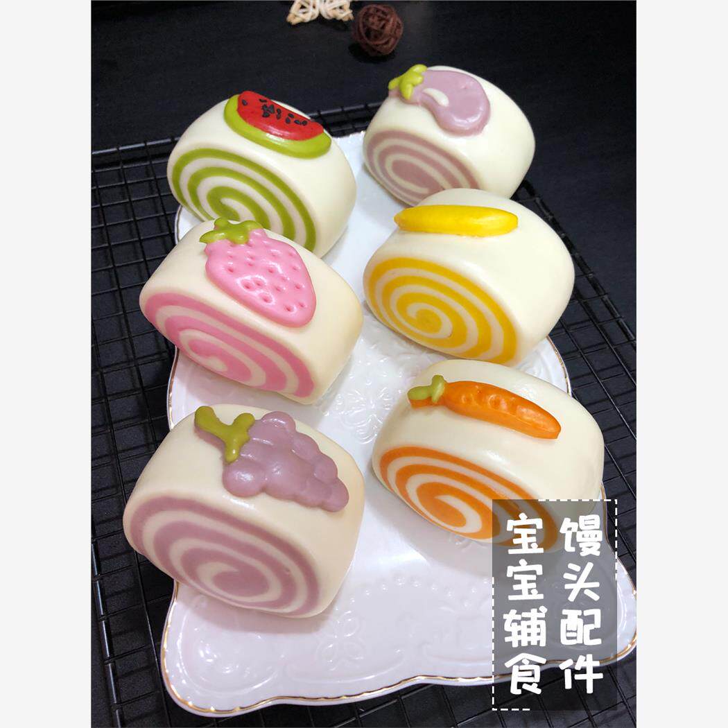 卡通刀切馒头模具水果动