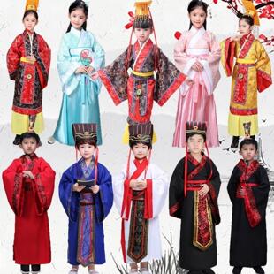 儿童古装课剧本表演话剧完璧归赵汉服装将相和蔺相如廉颇演出服饰