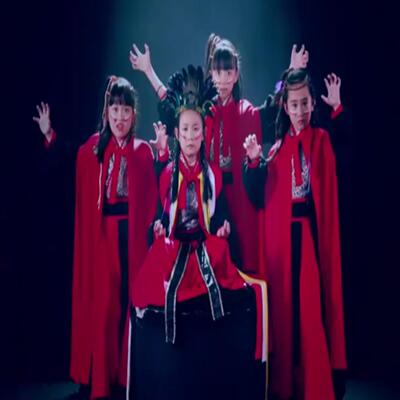元旦儿童汉服课本剧西门豹治邺