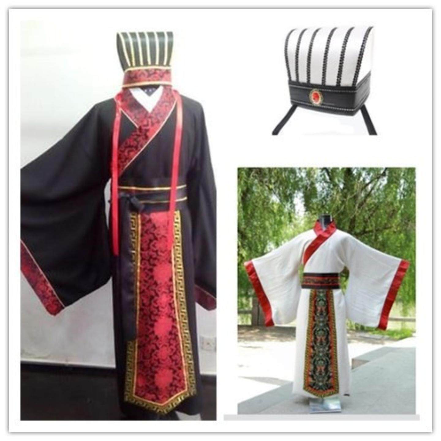 古装男汉服中式婚礼司仪装古代
