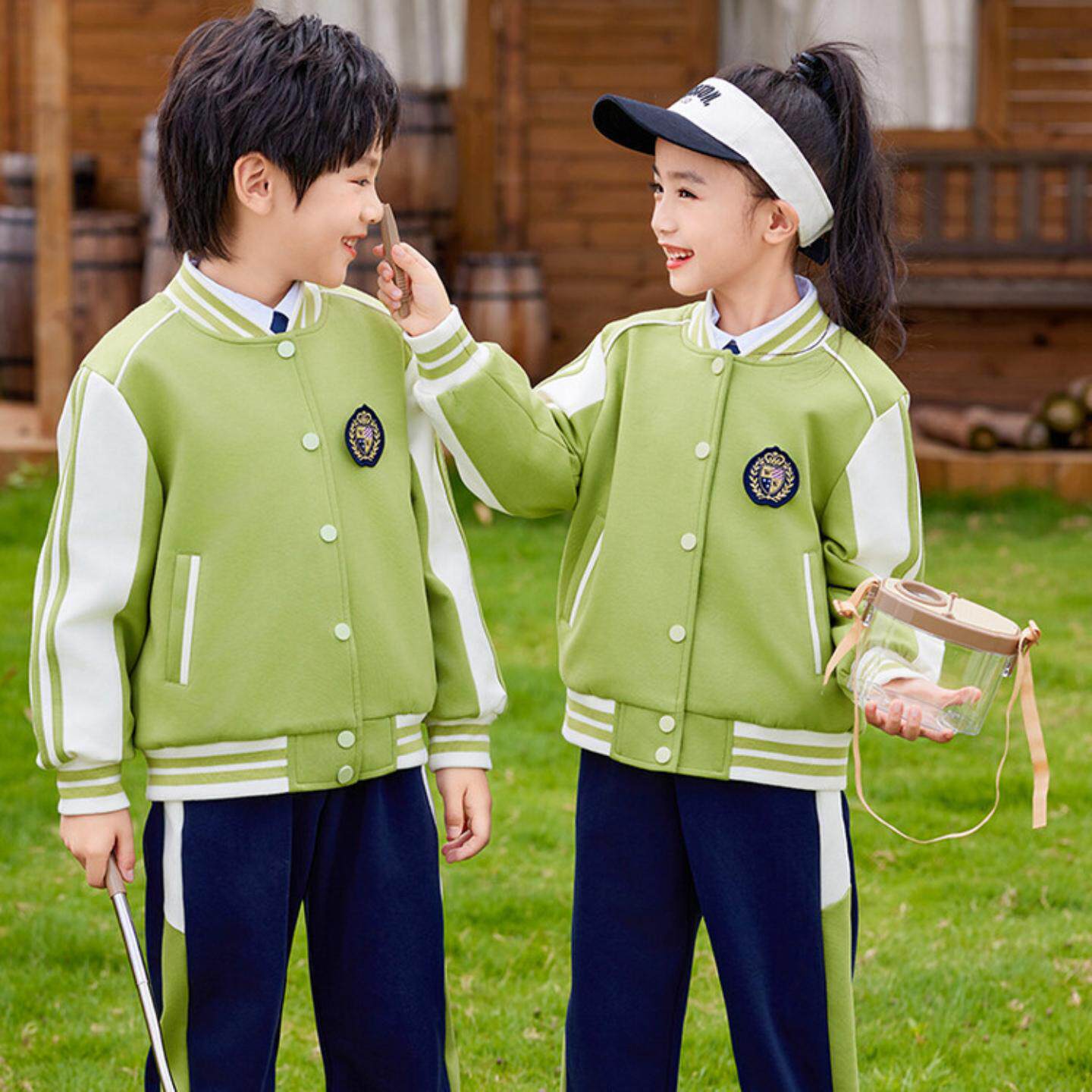 幼儿园园服春秋款纯棉儿童运动