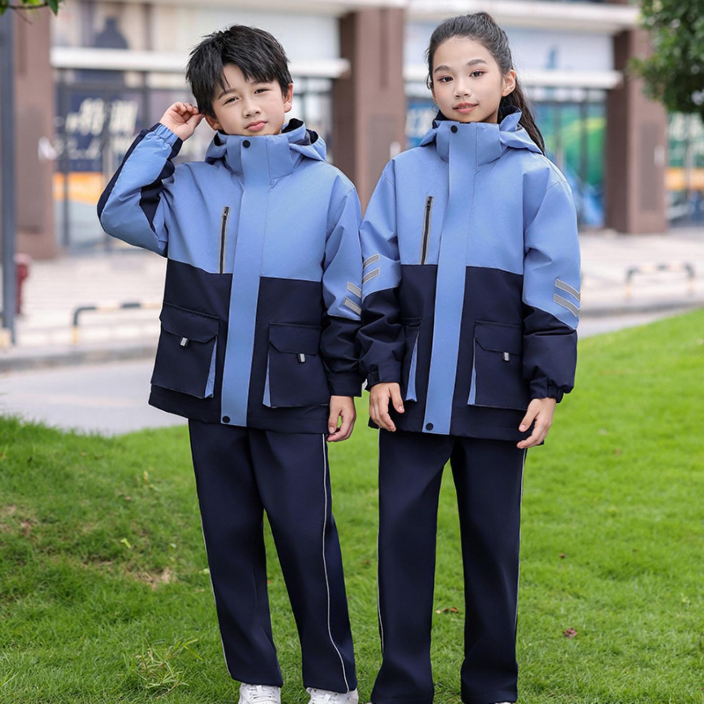 新款班服初中生校服团购三件套