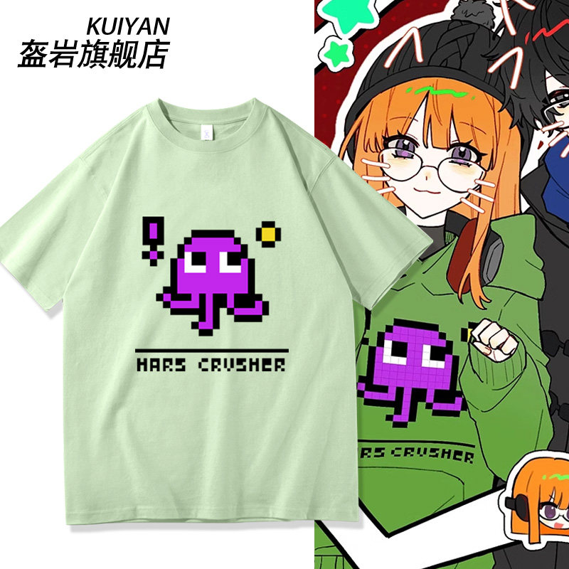 女神异闻录天才黑客少女佐仓双叶同款cos服周边短袖T恤男女上衣服