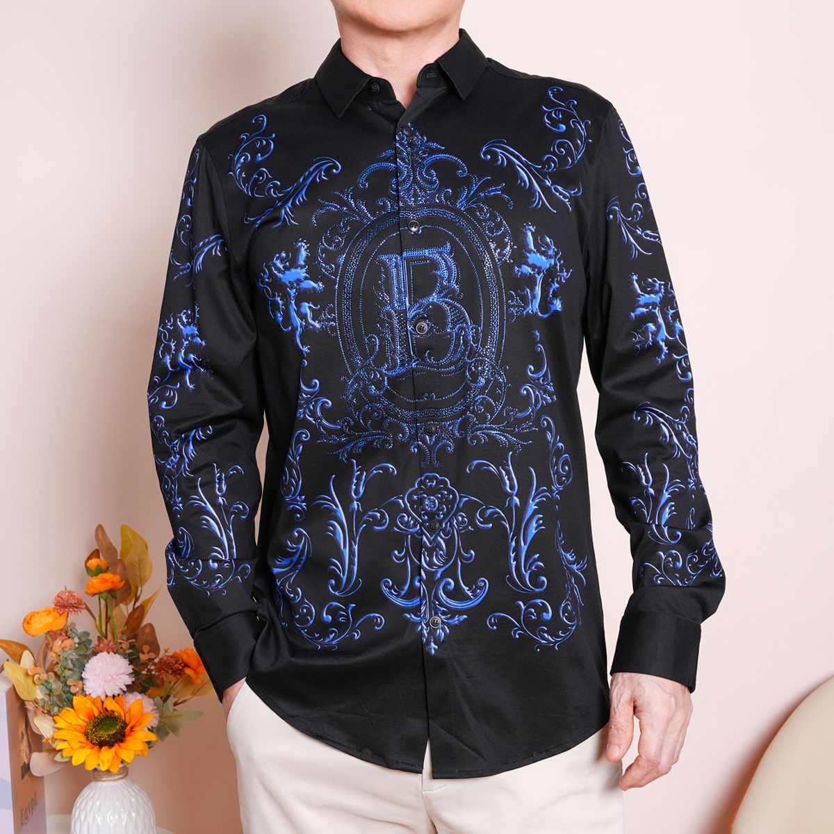 J.benato/宾度2025春夏男士衬衫