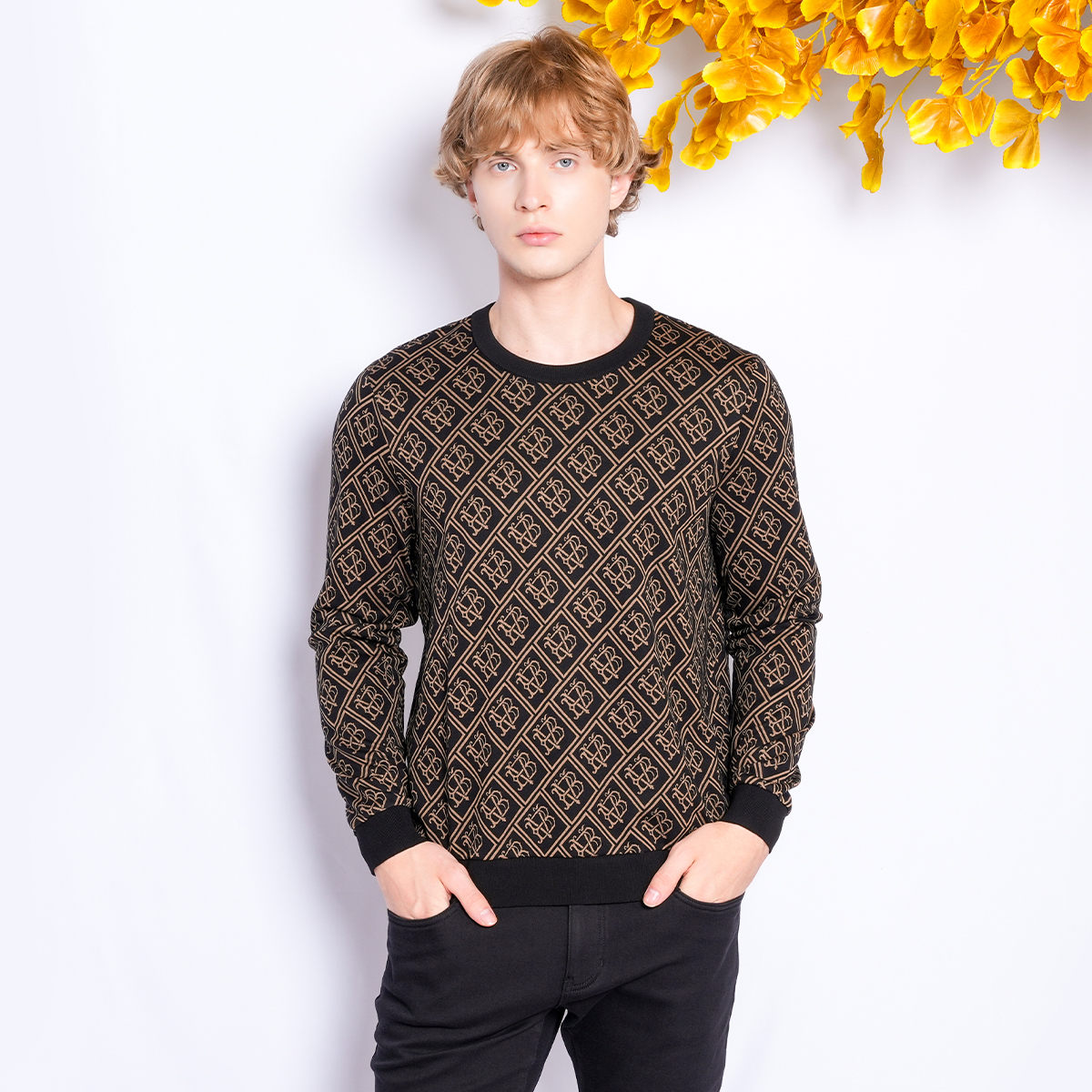 J.BENATO/宾度男士时尚休闲卫衣