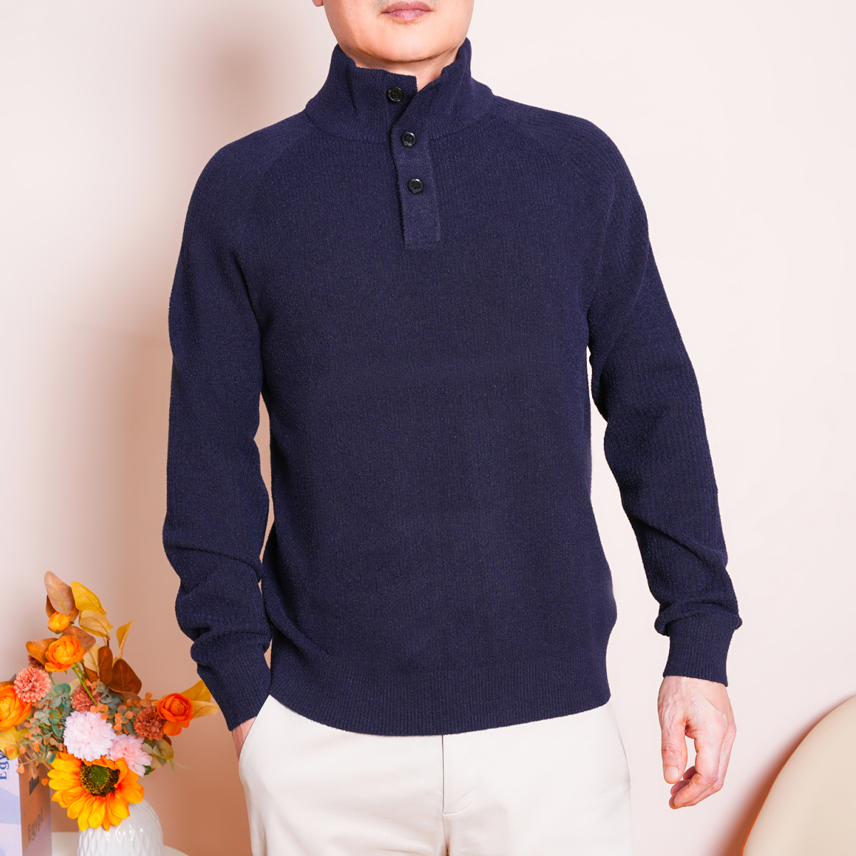 J.BENATO/宾度男士时尚针织衫