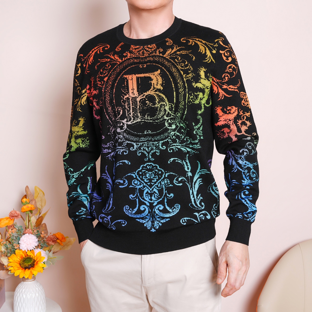 J.benato/宾度男士针织衫