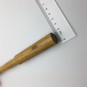 2024实木双头扣诊锤胶皮双头叩诊锤木柄按摩锤经久耐用敲击穴位