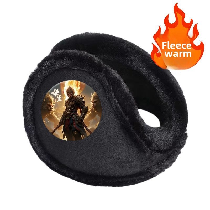 黑神话悟空耳罩保暖学生护耳耳套冬天耳包冬季儿童耳朵捂子耳帽