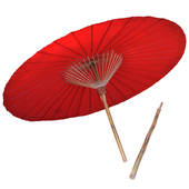 泰国古风中式 大伞油纸伞花园防雨遮阳伞户外庭院室外摆摊雨伞沙滩