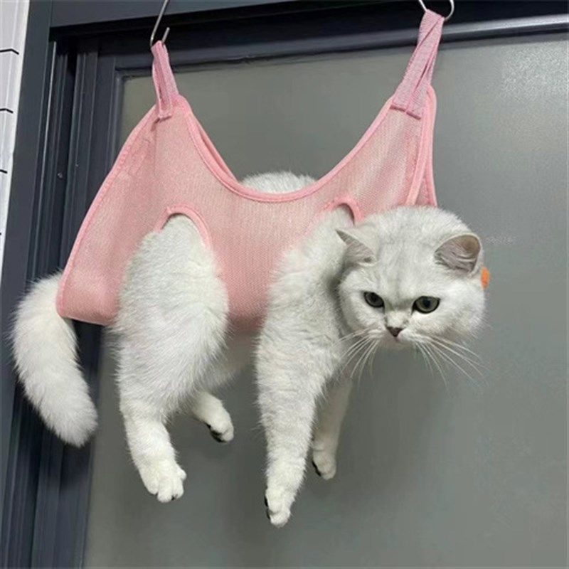 狗狗猫咪洗澡洗脚爪子剪指甲美容防抓药固定神器吊床悬挂式挂袋,宠物/宠物食品及用品,猫狗床/躺椅,淘宝优惠券,粉丝福利购,淘宝优惠卷