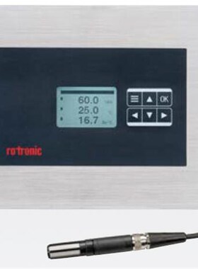 CRP1湿度变送器 镶入式温湿度变送器 洁净车间嵌入式温湿度显示屏