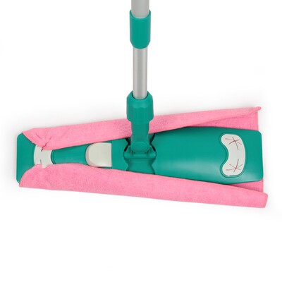 飘琳平板拖把 驱尘纤维拖把 木地板套布平拖10-4034-24