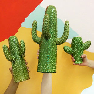 自留推荐 Serax设计师款北欧陶瓷仙人掌摆件花瓶花器家居软装饰品