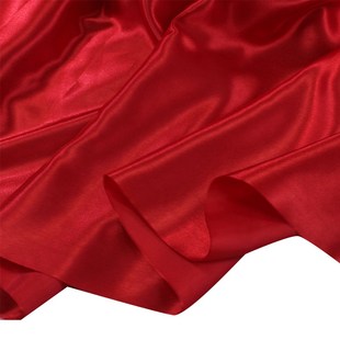 红绸布绸缎布料红布佛布开业揭幕红布跳舞绸布红布布料揭幕红花球