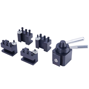 210小车床快换式刀架机床垂直刀座竖向内孔套排刀架数控车刀美式