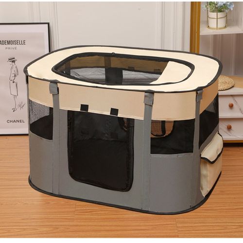 淘禧宠物用品猫窝别墅猫狗笼封闭式宠物围栏帐篷大空间幼猫咪产房