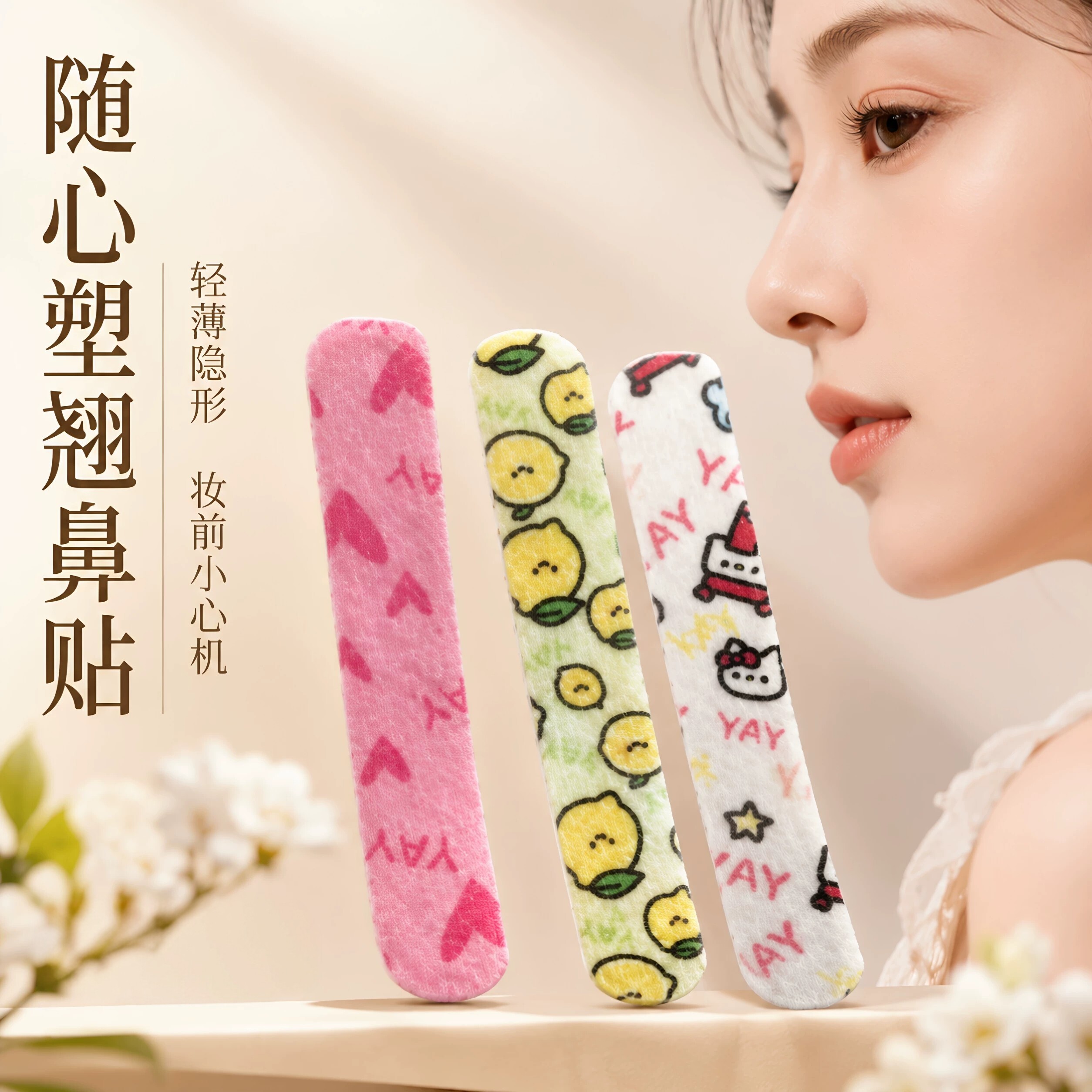 随心塑形增高鼻贴可弯折宽鼻矫正