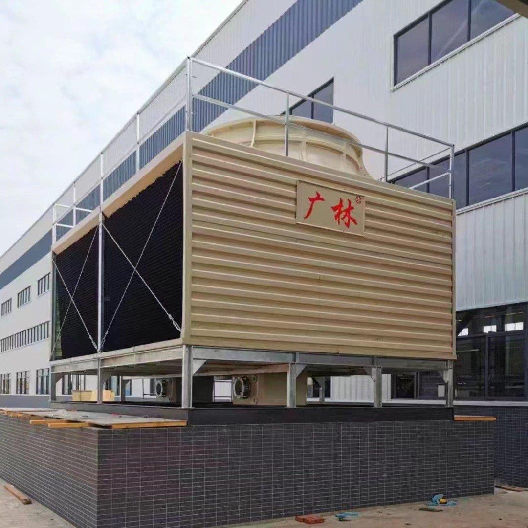 方形冷却塔中央空调冷库工业塔横流低噪方形水塔广林厂家货源供应