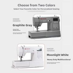 家用缝纫机歌手6805C电动黑金钢自动切线粗大功率