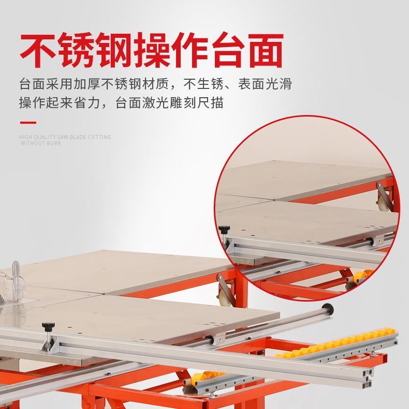 小能型家JY-15装用吸尘裁板木锯工无推台锯尘多功可折叠子母锯现