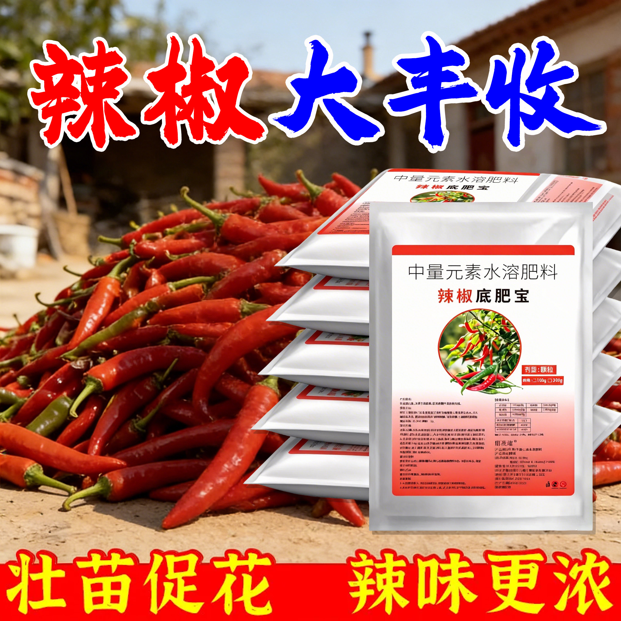 辣椒专用肥家用肥辣椒菌剂