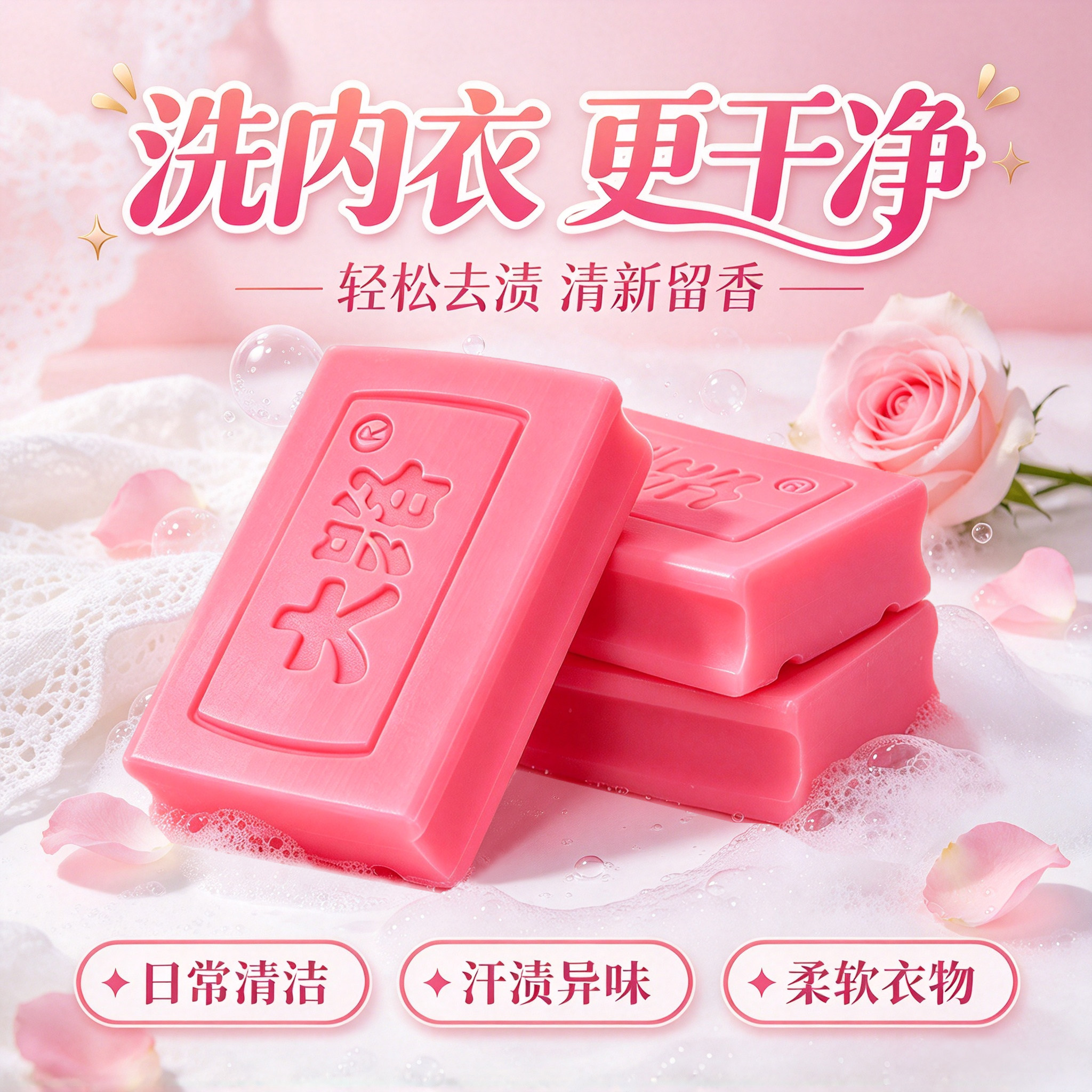 洗内裤专用皂内衣皂女士