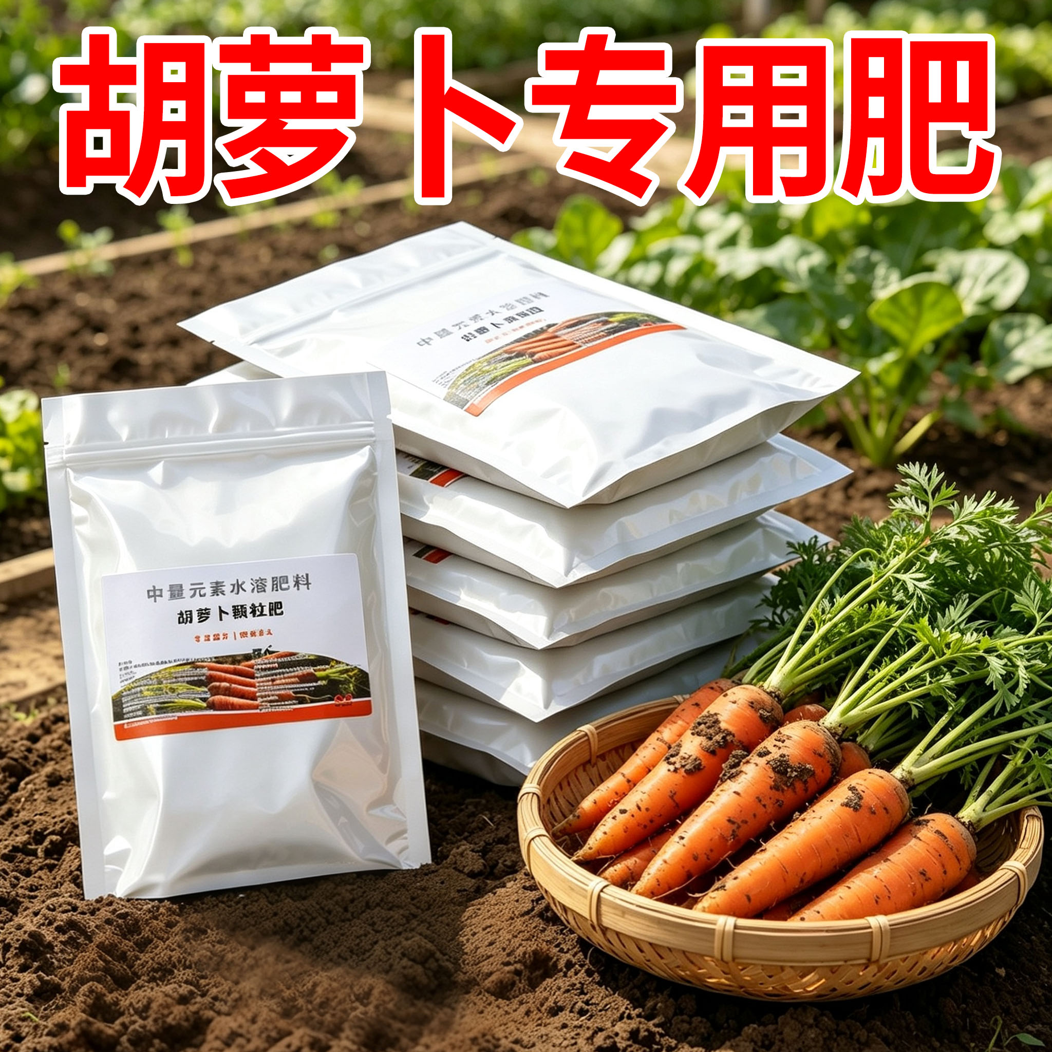 胡萝卜专用蔬菜水溶肥