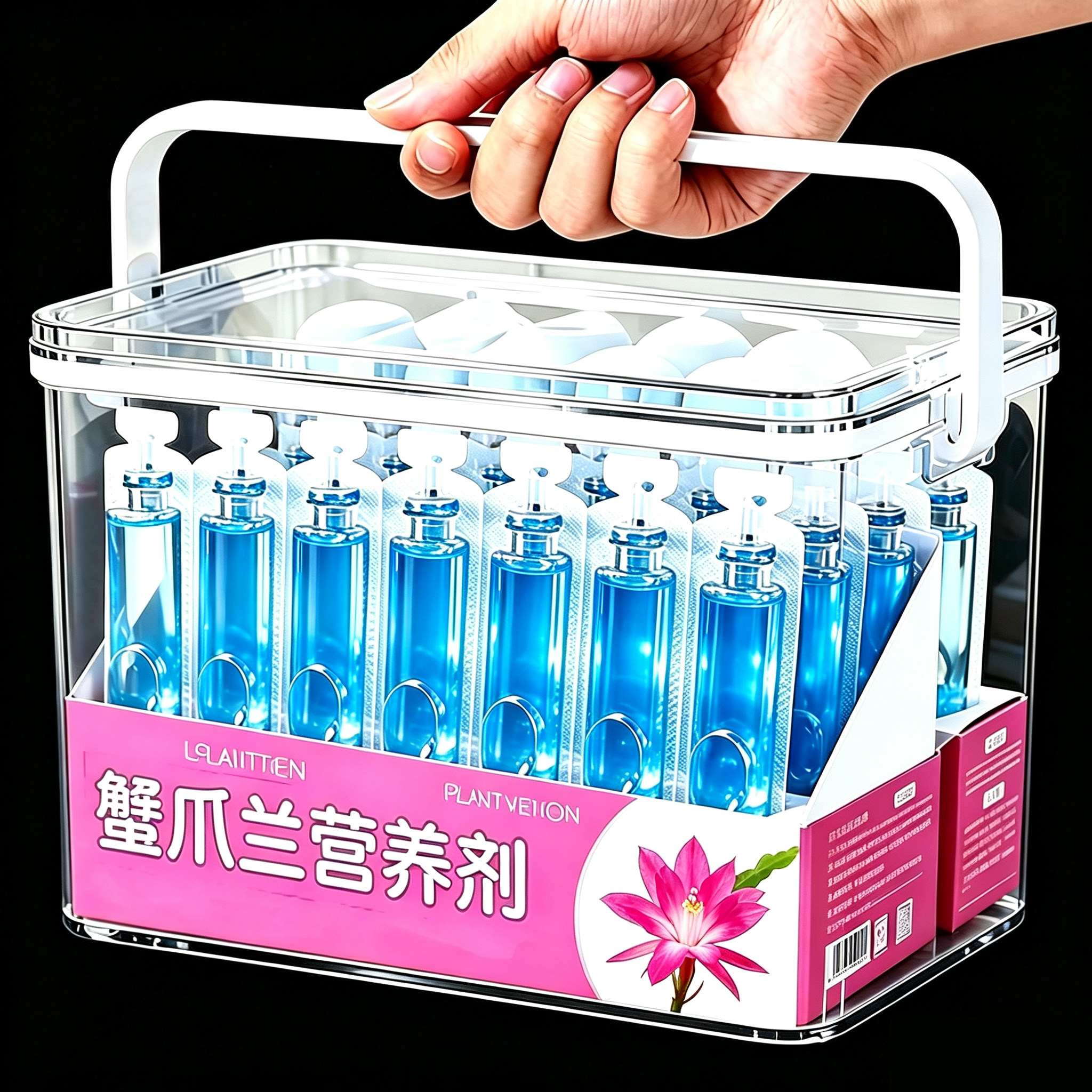 蟹爪兰预防发蔫软烂干瘪黄叶不开花壮根液体肥蟹爪兰营养液专用肥