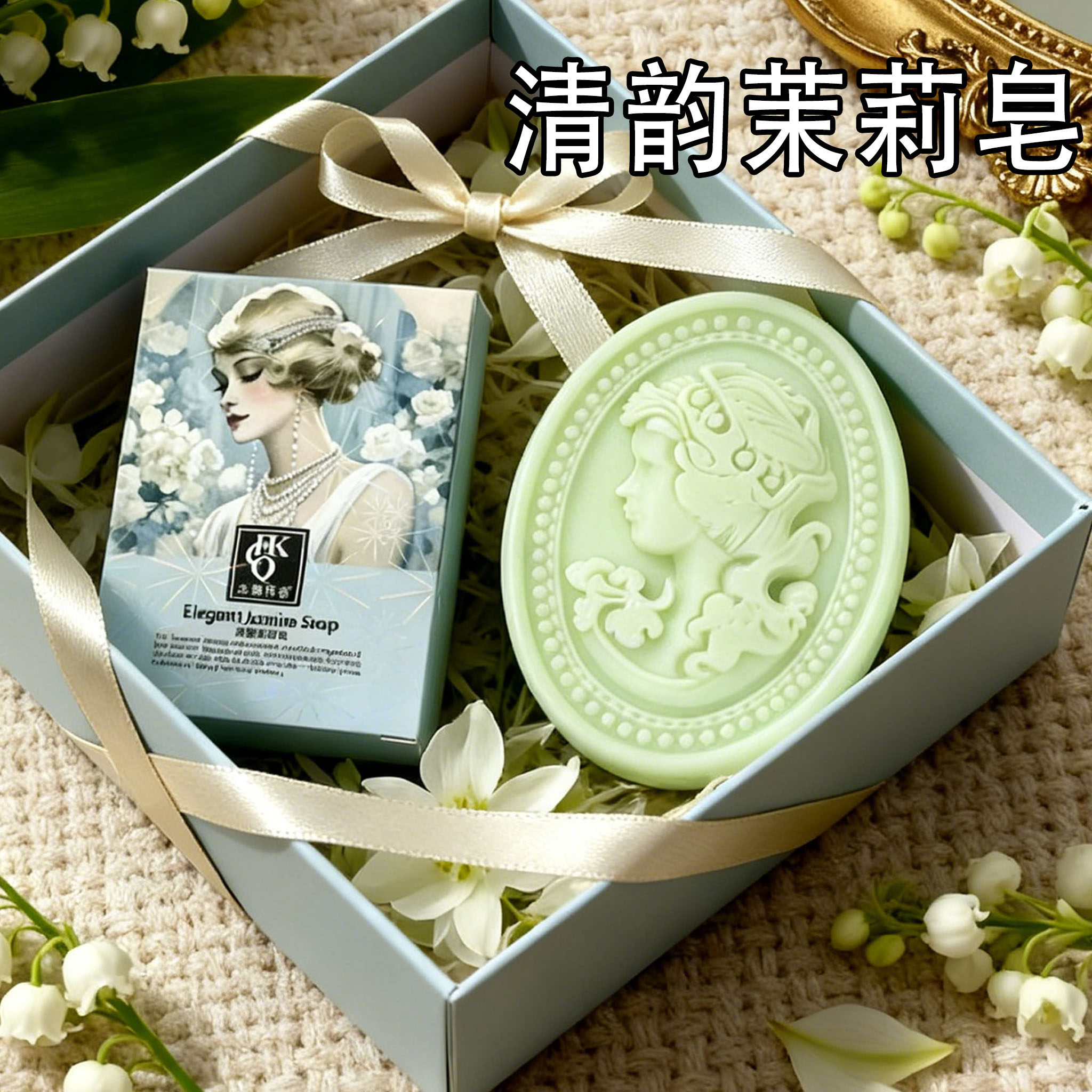 新品法蔻传奇香薰手工皂洗脸洗澡去油持久留香轻奢伴手礼礼盒装