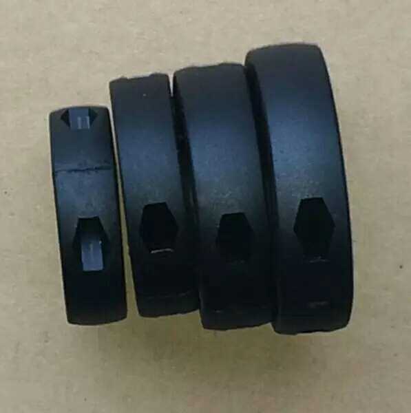 固定环分b离型定位环限位环轴套夹紧器输送线 塑料尼龙25挡圈扣30