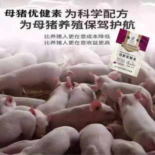 极速母猪保健 兽用母猪q宝优健素促发情多产仔 促孕增乳增奶饲料