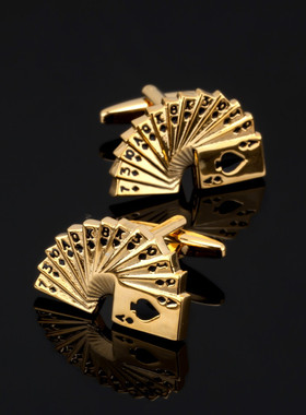 极速KC High qhuality mens gold Cufflinks series / Rose / ca