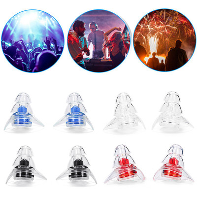极速1 Pair/gSet Soft Silicone Ear Plugs Anti Noise Snore Ear