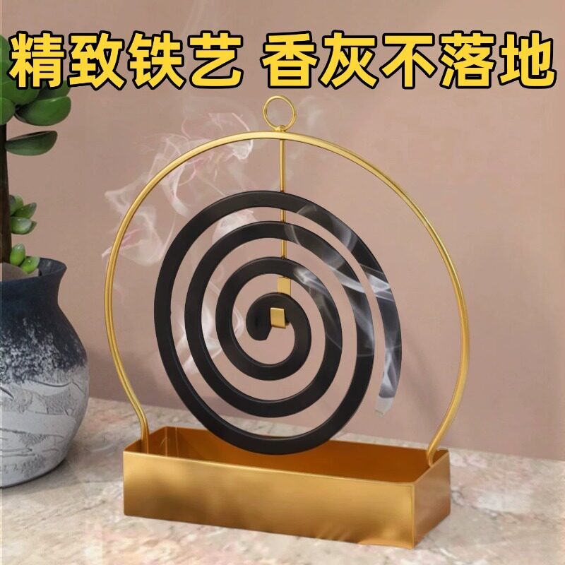 简约铁艺挂式蚊香架檀香香炉