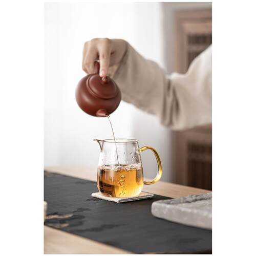 耐热玻璃公道杯加厚透明玻璃分茶器家用日式茶海功夫茶具套装