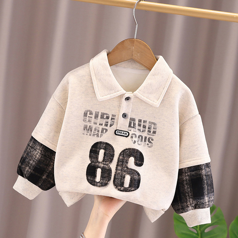 男童加绒卫衣小童男孩一体绒打底衫秋冬装婴儿童宝宝翻领保暖上衣,童装/婴儿装/亲子装,卫衣/绒衫,淘宝优惠券,粉丝福利购,淘宝优惠卷