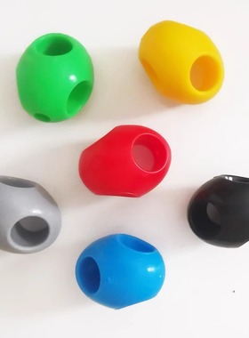 儿童秋千配件攀爬网绳扣户外一体扣十字塑料扣爬岩十字12mm绳扣件