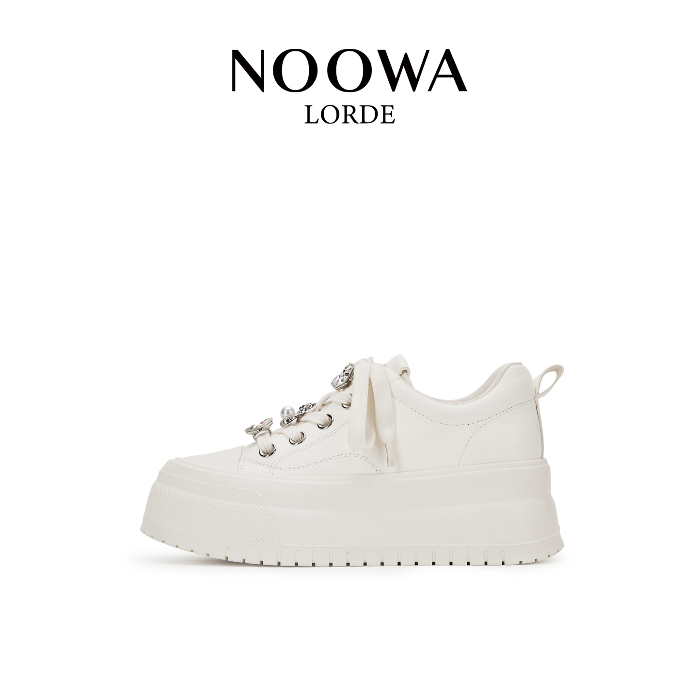 商场同款厚底水钻增高百搭休闲鞋