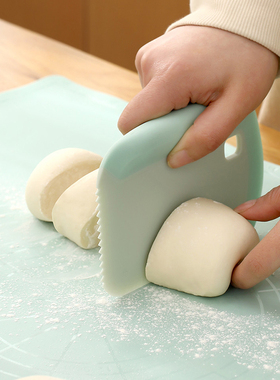 烘焙工具塑料刮板肠粉刮板蛋糕奶油抹硬质切刀切片塑料切面刀