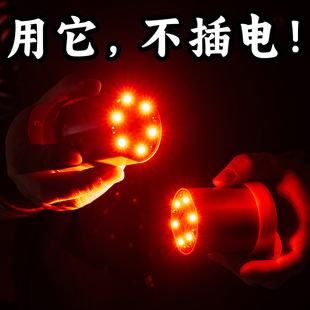 免插电led遥控灯笼灯泡专用灯防水电池款感应灯放在灯笼里面的灯