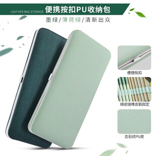 发光挖耳勺耳垢清洁鹅毛棒采耳毛毛彩掏耳勺皮包采耳专业工具套装