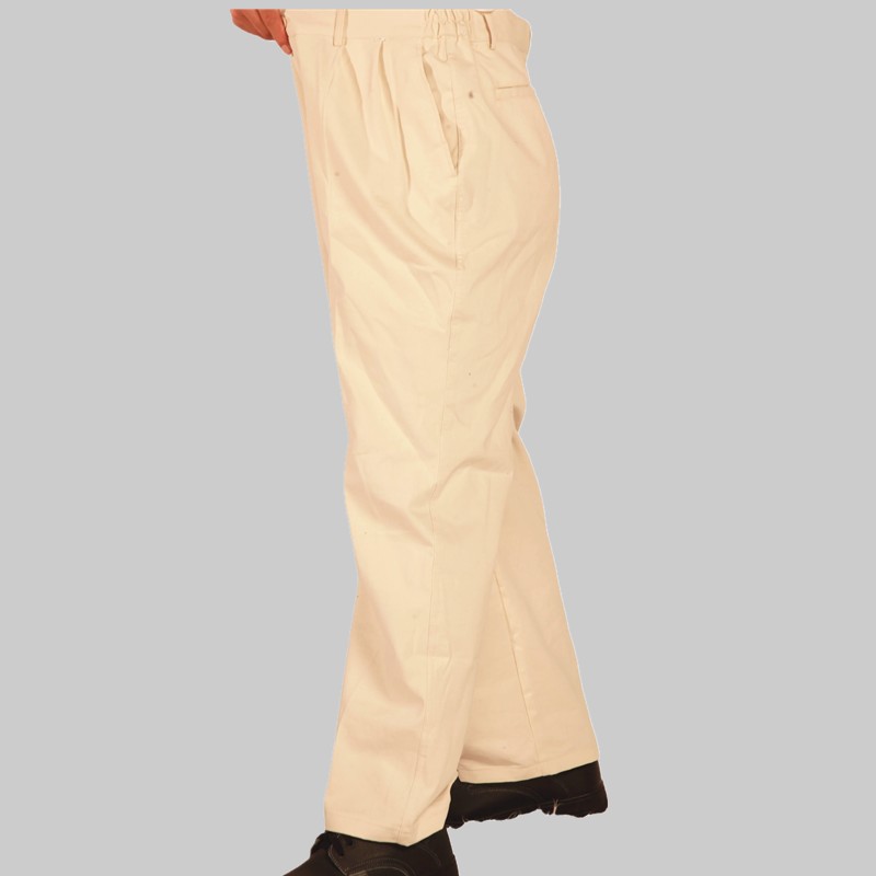 电焊服裤子纯棉工作裤白色防烫工装船厂切割阻燃全棉劳保裤子夏季