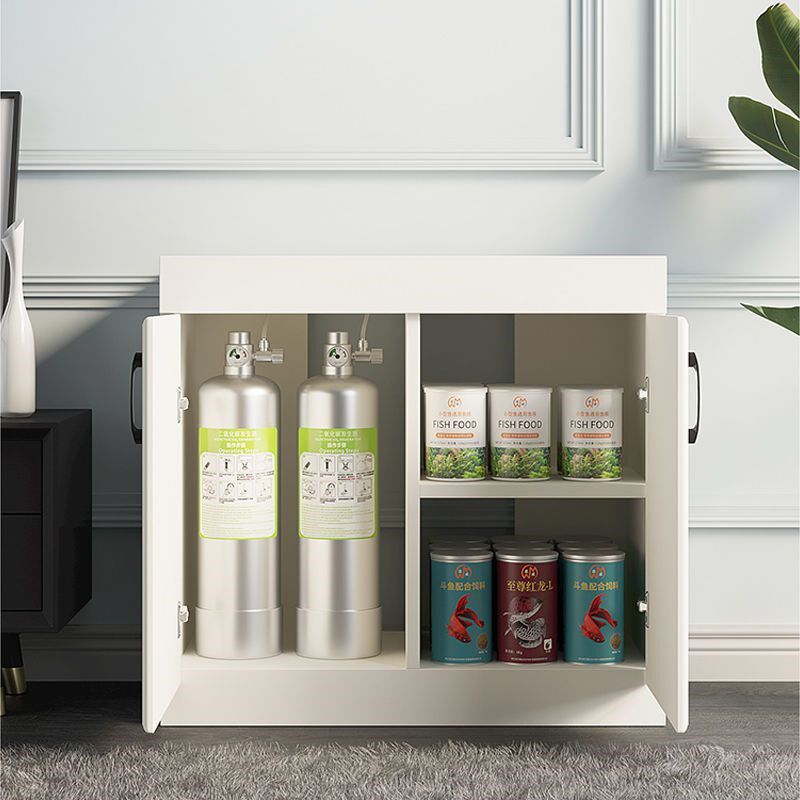 鱼缸底柜底座鱼缸架子欧式玄关隔断水族柜家用客厅储藏收纳置物柜