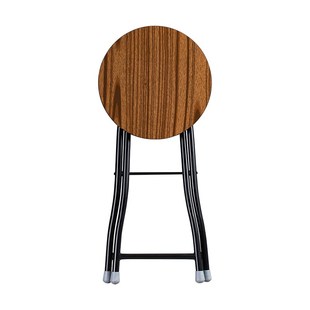 家用办公小凳子 圆凳成人金属折凳 2把 折叠凳 天坛家具简易便携式