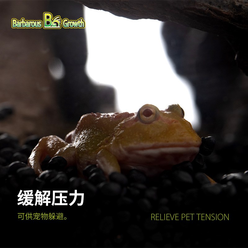 爬宠躲避屋仿岩石树洞豹纹守宫蜥蜴肥尾瘤尾宠物蛇小窝饲养箱造景